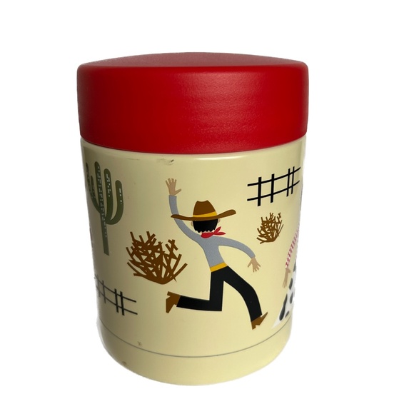 NOW Western Cowgirl Thermos Food Jar Insulated Container Cold/Hot Rootin' Tootin - Picture 3 of 11